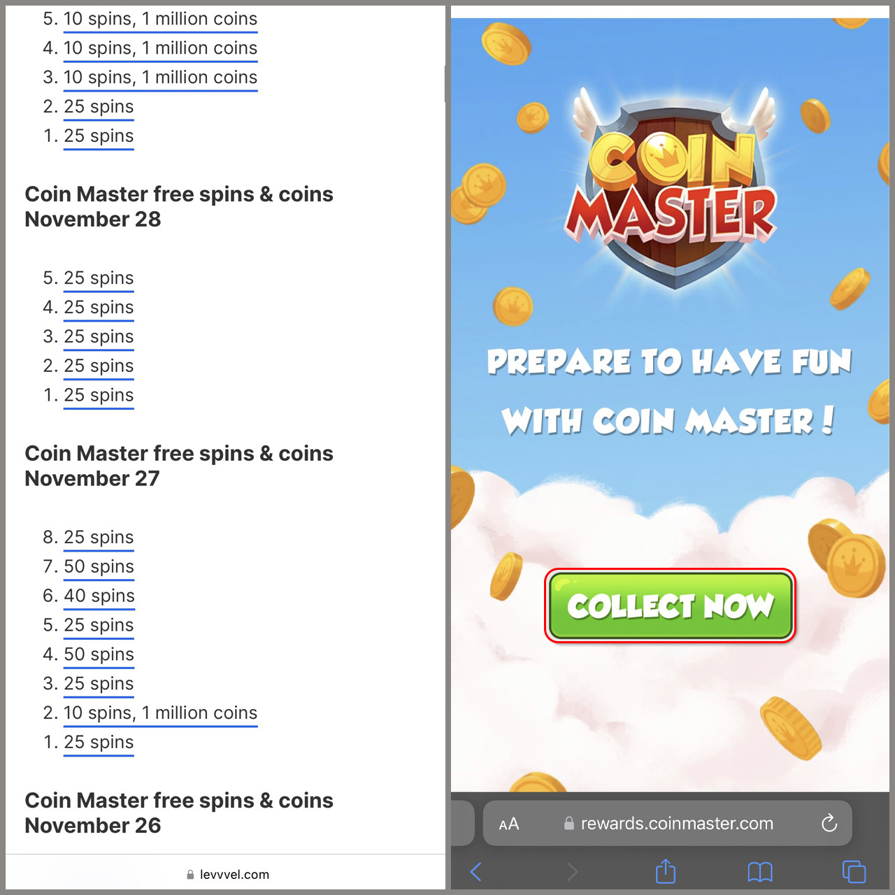 Bí kíp săn 1000 Spin link Coin Master đơn giản và nhanh chóng