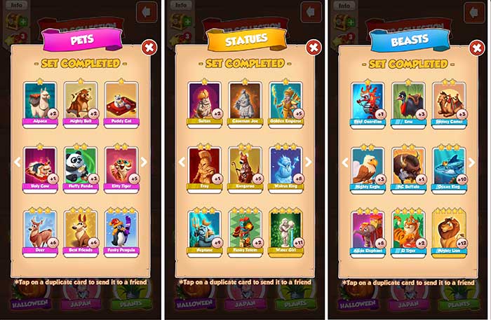 Coin Master: Cách nhận lượt spin, xu và thẻ bài miễn phí