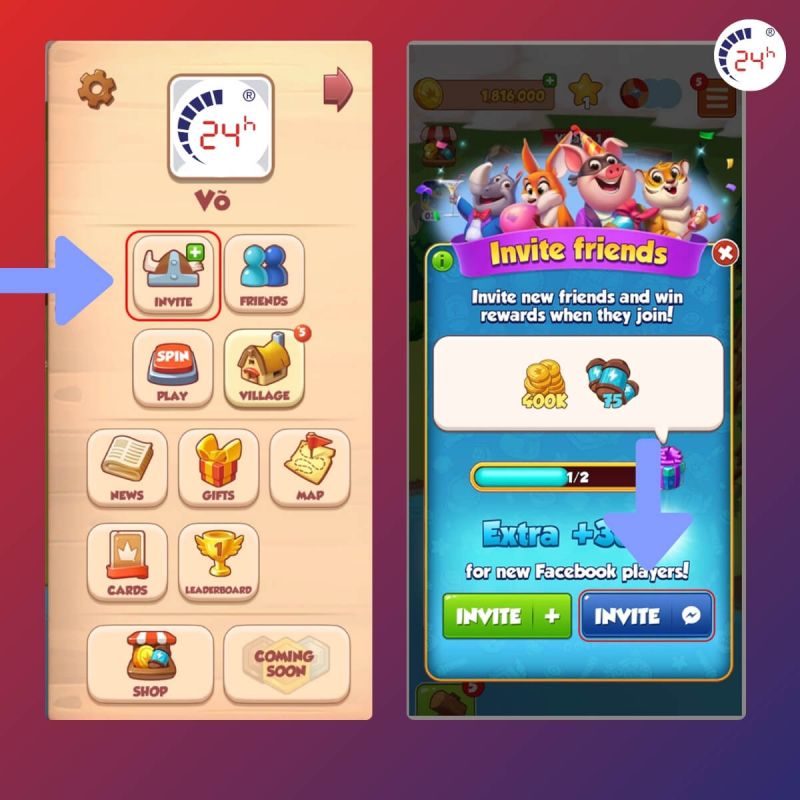 5+ Cách nhận Spin Coin Master miễn phí MỖI NGÀY