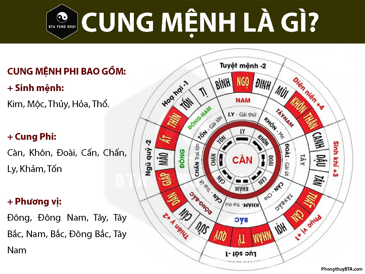 Mệnh là gì? Bảng tra cung mệnh theo tuổi chính xác nhất