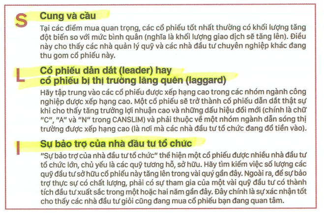 Tóm tắt sách: Hướng dẫn thực hành CANSLIM - William O’Neil