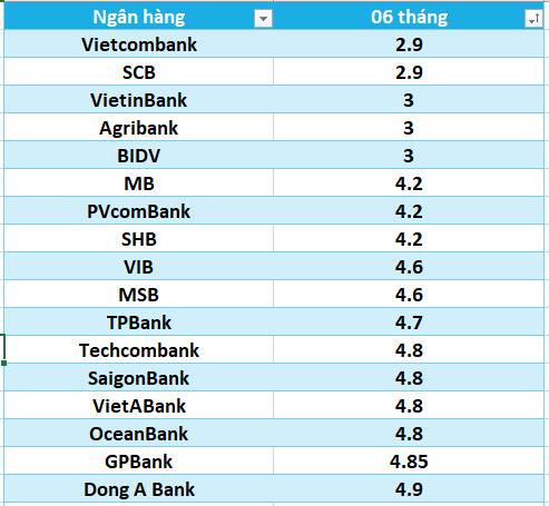 Lãi suất ngân hàng hôm nay 28.8: Kỳ hạn 12 tháng vượt mốc 9%