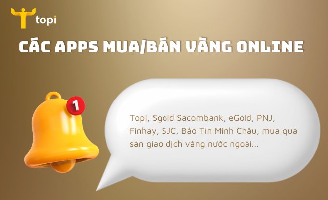 Mua vàng online là gì? Top app mua vàng online nhanh, uy tín