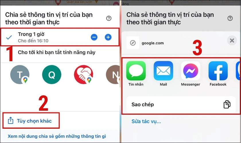 Cách cài định vị giữa 2 điện thoại theo dõi vị trí chính xác