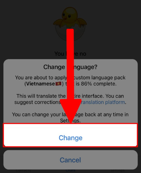 Cài tiếng Việt cho Telegram trên điện thoại và máy tính