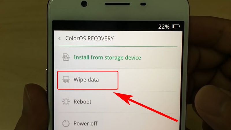 Cách reset điện thoại Oppo siêu đơn giản