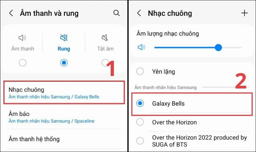 Cách cài nhạc chuông cho Samsung đơn giản, nhanh chóng