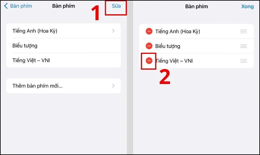 Cài đặt bàn phím iPhone tiếng Việt có số nhanh, đơn giản