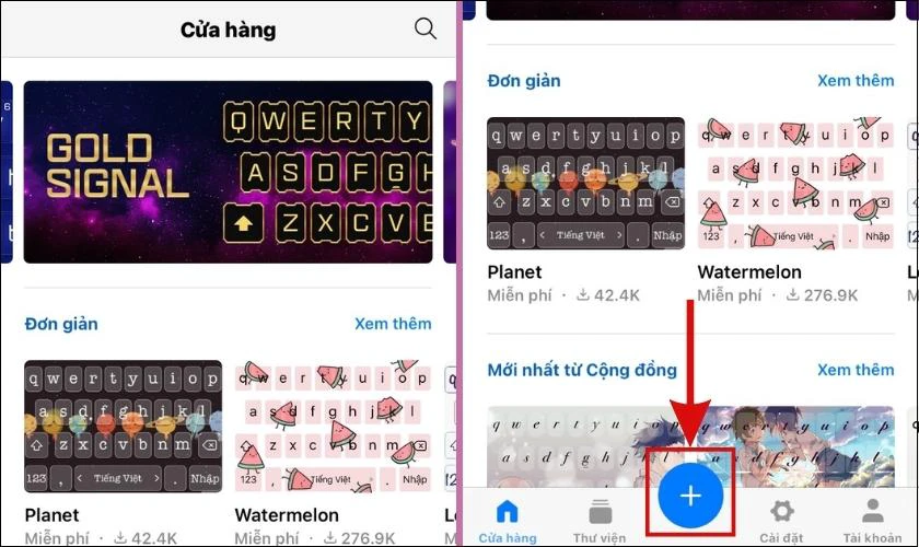 Cách thay đổi bàn phím điện thoại iOS và Android trong một nốt nhạc