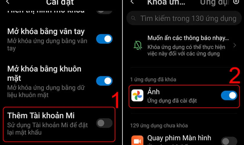 Cách đặt mật khẩu Messenger trên iPhone, Android Samsung