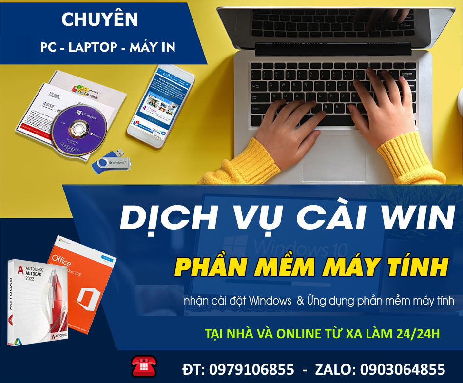 Cài Win Online Từ Xa : Cài Win 10 tại nhà