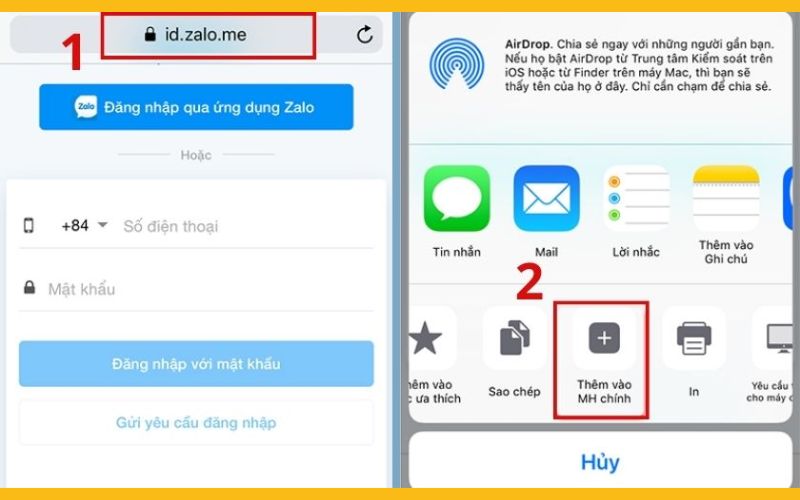 Cách dùng 2 zalo trên iphone không cần phải đăng xuất đăng nhập