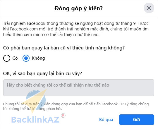 2 Cách quay trở lại phiên bản Facebook cũ trên máy tính