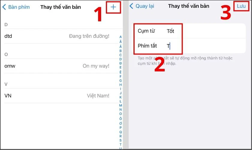 Cài đặt bàn phím iPhone tiếng Việt có số nhanh, đơn giản