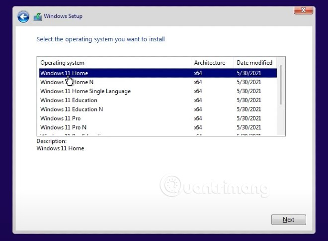 Hướng dẫn cài Windows 11, cài Win 11 bằng file ISO