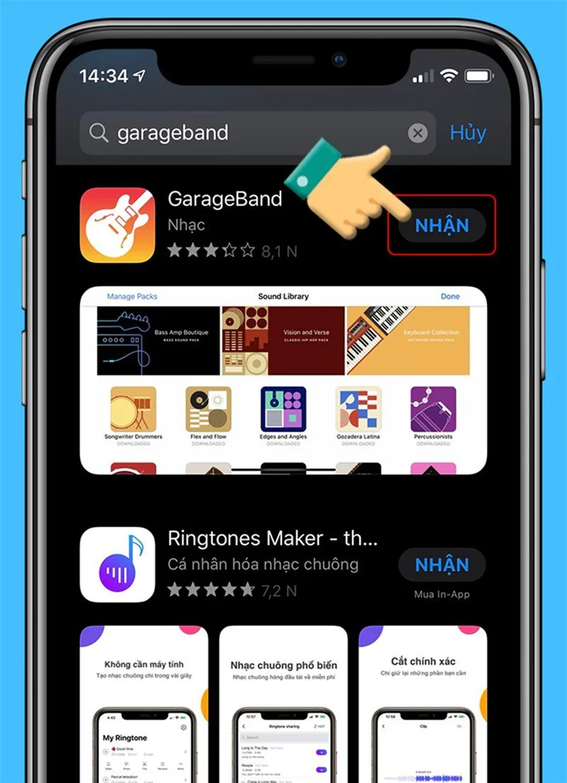 Cách cài nhạc chuông cho iphone bằng Garageband | Chi Tiết