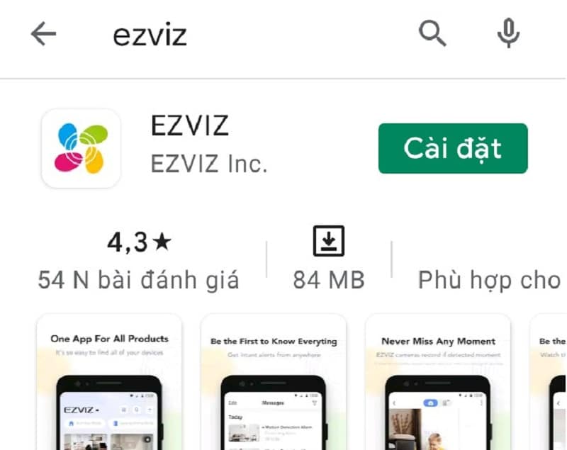 Hướng dẫn cách cài đặt camera Ezviz trên nhiều điện thoại