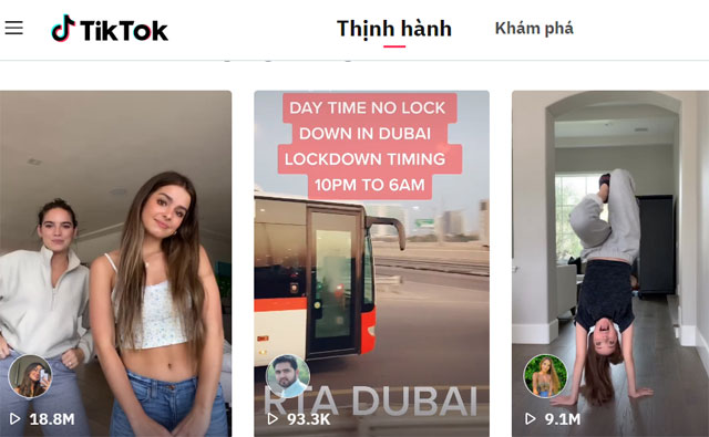 TikTok.com Mạng xã hội video, âm nhạc, giải trí miễn phí