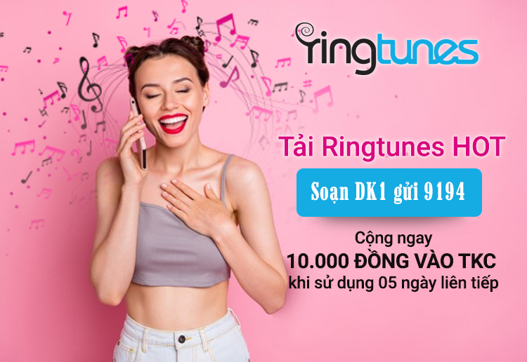 Hướng dẫn cách cài nhạc chờ VinaPhone - Ringtunes