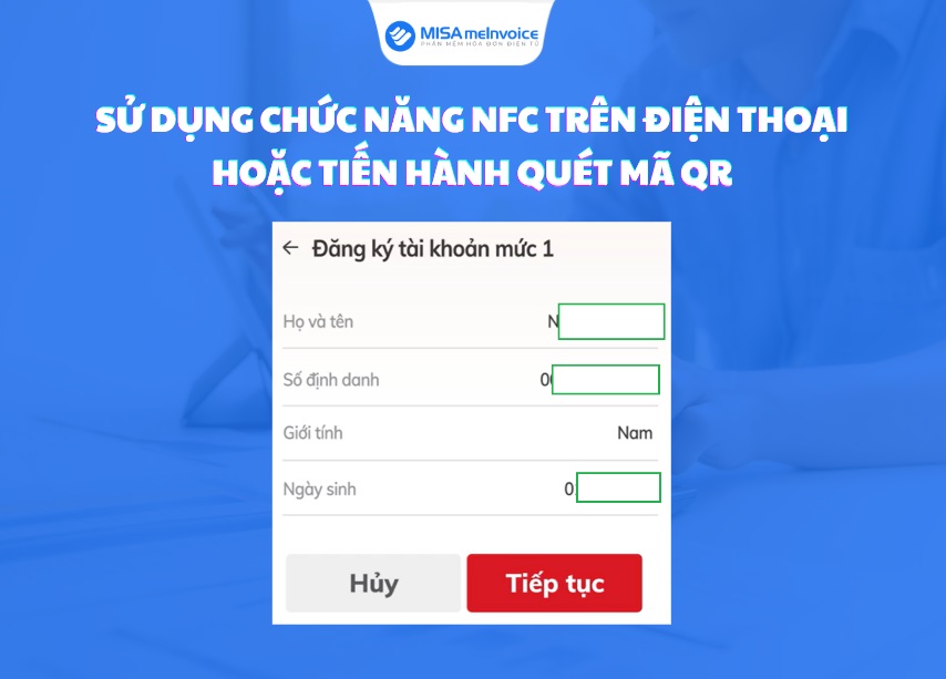 Hướng dẫn cách đăng ký tài khoản định danh điện tử