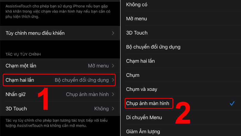 Hướng dẫn cách chụp màn hình iPhone đầy đủ, chi tiết