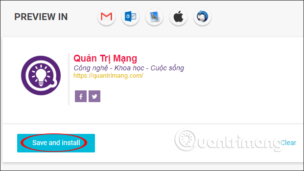 Hướng dẫn tạo chữ ký Gmail chuyên nghiệp