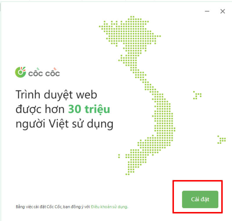 Cốc Cốc 128.0.150 Trình duyệt web hỗ trợ tải video, tải file cực nhanh