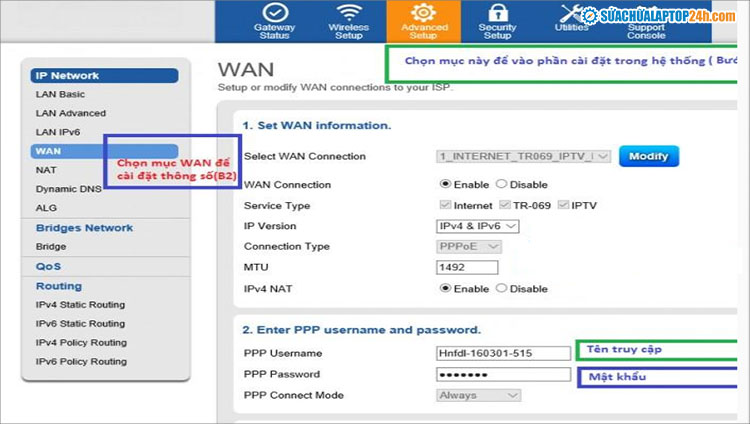 Hướng dẫn cài đặt modem wifi cho mọi model