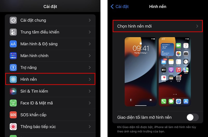 Hướng dẫn cách cài đặt hình nền iOS 16 đơn giản cho iPhone mà bạn nên biết