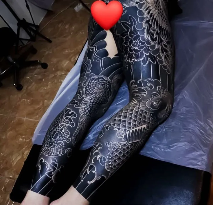 Top 500+ hình xăm full chân cho nam và nữ được chọn lọc - Genztattoo