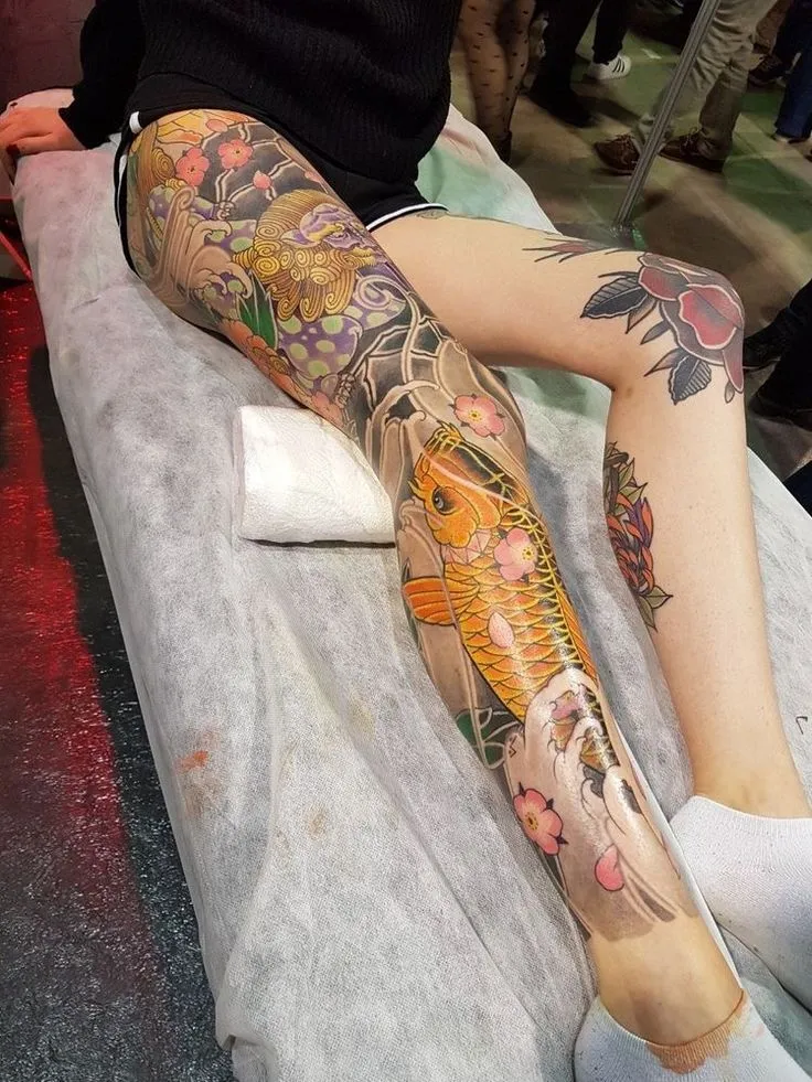 Top 500+ hình xăm full chân cho nam và nữ được chọn lọc - Genztattoo