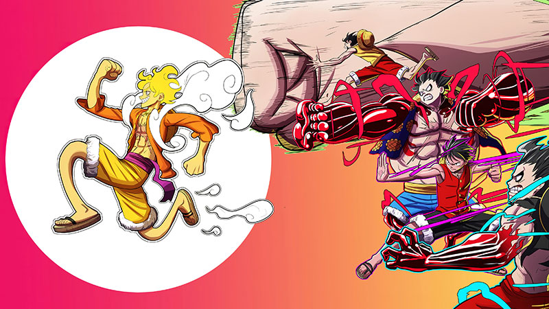 Hình nền Luffy Gear 5, hình nền Luffy God Nika