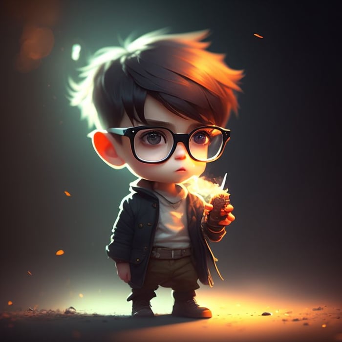 Bức tranh Chibi nam ngầu đẹp nhất