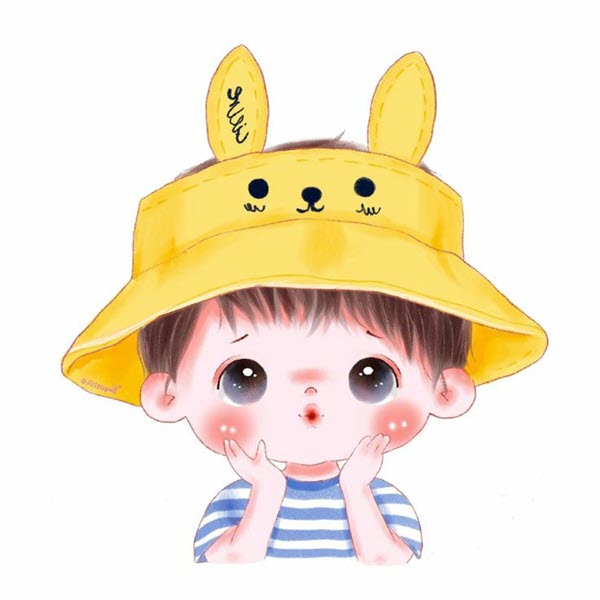 Avatar đôi em bé cute, đáng yêu