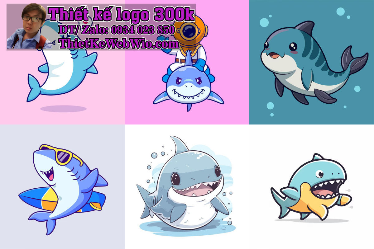 Cá Mập Chibi (Chibi Shark)