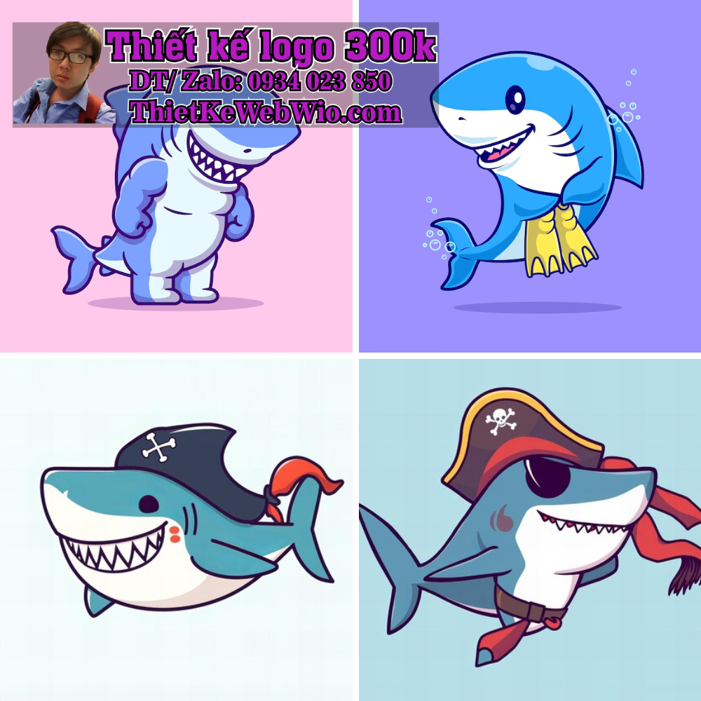 Cá Mập Chibi (Chibi Shark)