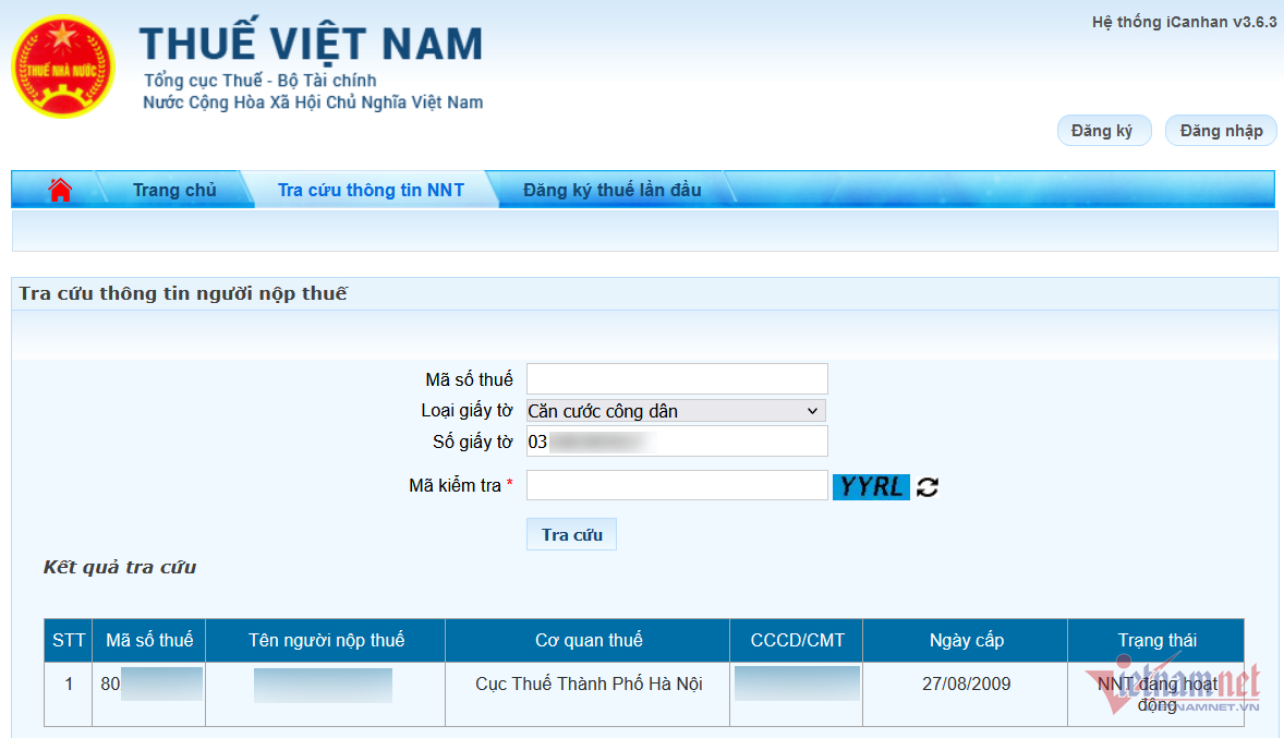 Hướng dẫn tra mã số thuế TNCN nhanh, chính xác
