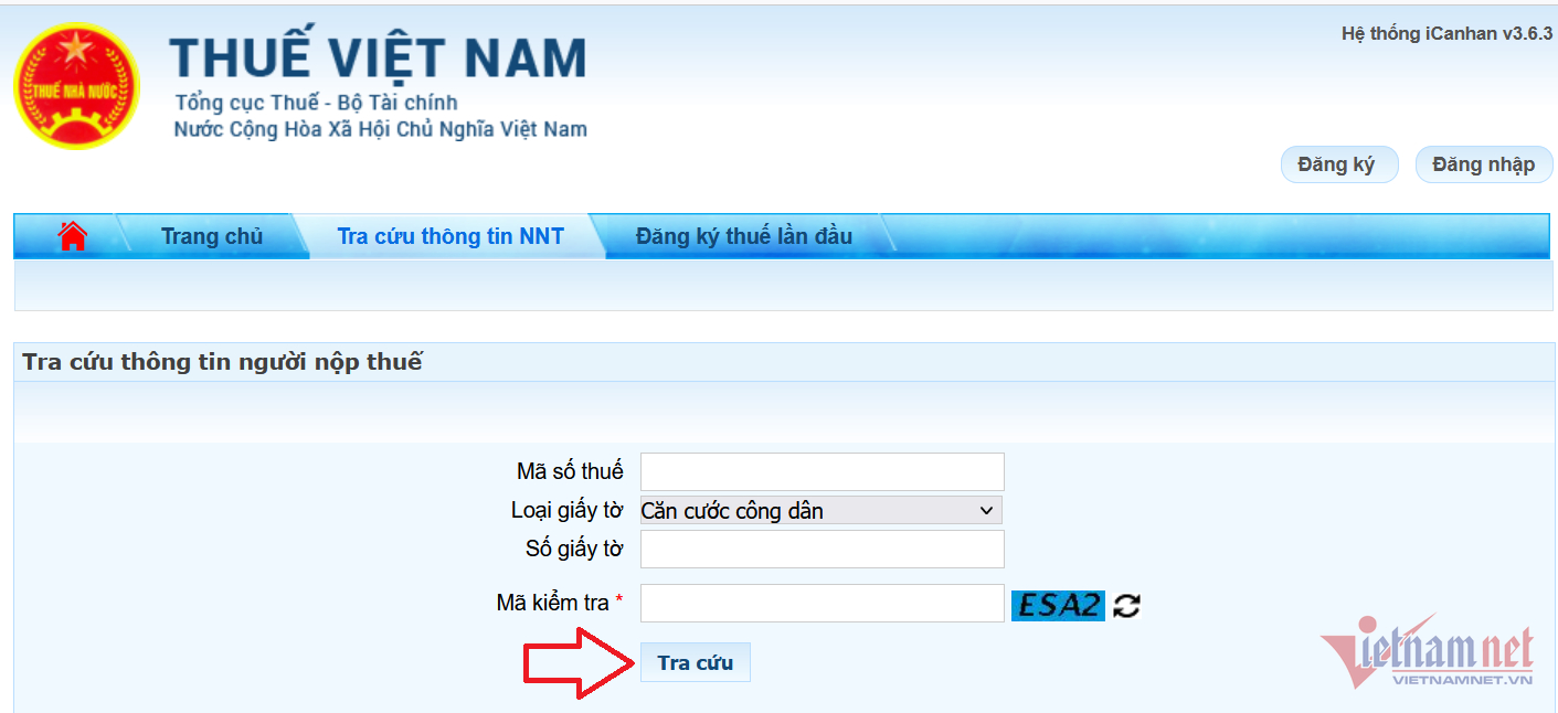 Hướng dẫn tra mã số thuế TNCN nhanh, chính xác