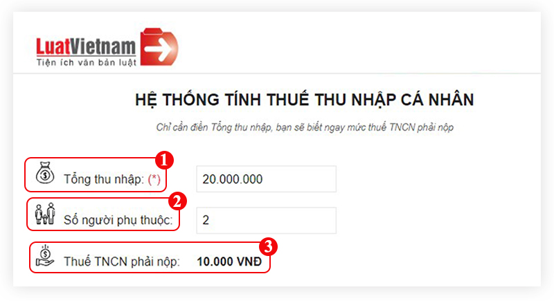 Cách tính thuế thu nhập cá nhân online mới nhất năm 2024