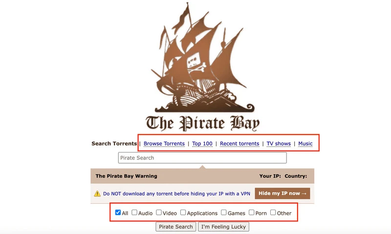 Pirate Bay - Your Top Choice for Torrent File Downloads