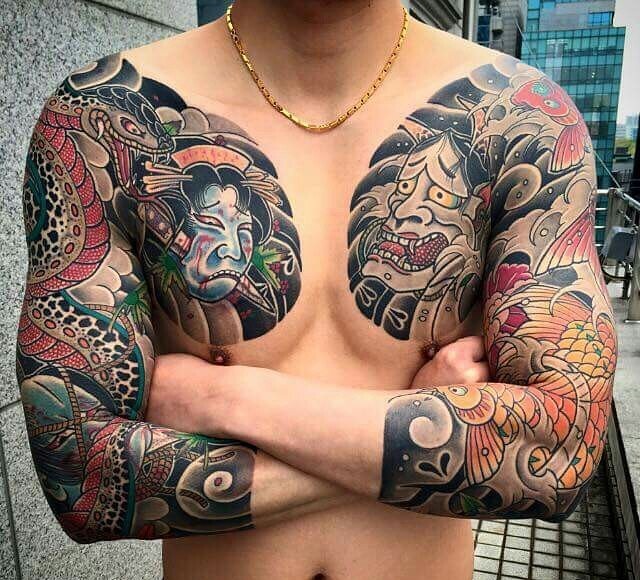 111+ Hình Xăm Yakuza Nhật Bản cực đẹp, KHÉT TIẾNG NHẤT