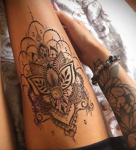 150 hình xăm đùi mini cho nam và nữ đẹp nhất năm nay - Genztattoo