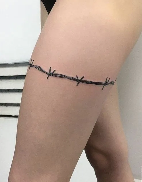 150 hình xăm đùi mini cho nam và nữ đẹp nhất năm nay - Genztattoo