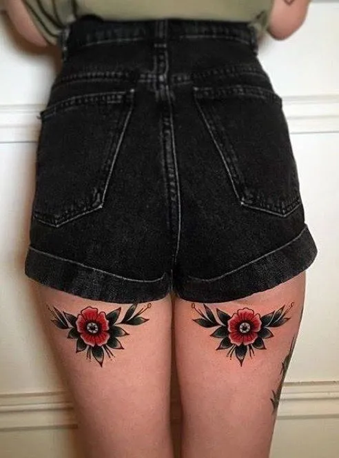 150 hình xăm đùi mini cho nam và nữ đẹp nhất năm nay - Genztattoo