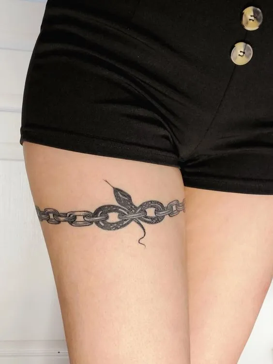 150 hình xăm đùi mini cho nam và nữ đẹp nhất năm nay - Genztattoo