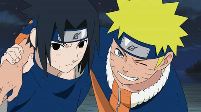 Bức tranh sống động của Naruto và Sasuke