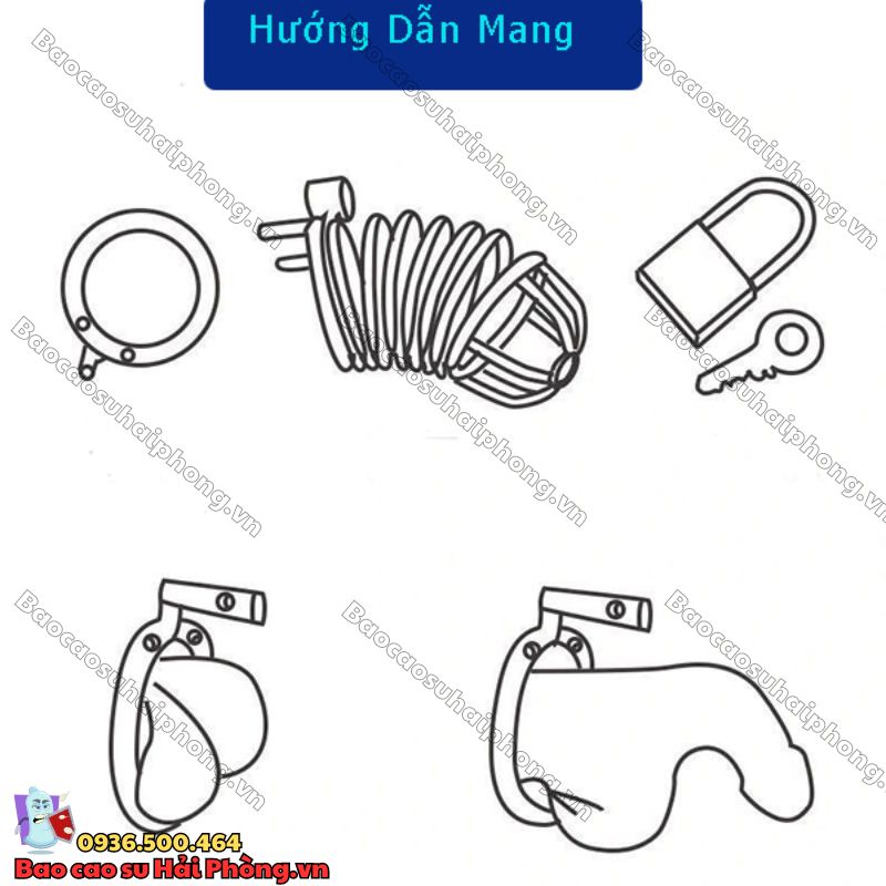 Khóa Dương Vật - Tăng Cường Trải Nghiệm BDSM & Kích Thích Tình Dục