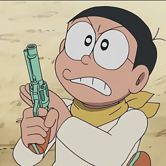 Nobita trong anime vô cùng phong cách