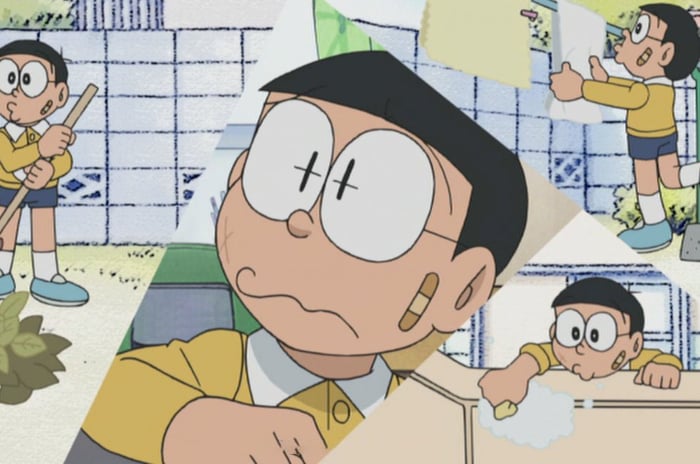 Những hình ảnh đẹp nhất về sự buồn của Nobita