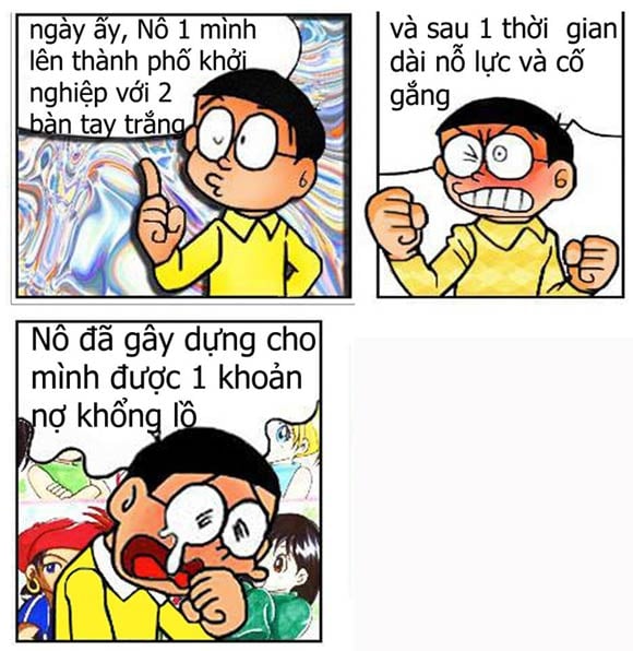 Những hình ảnh đẹp nhất về sự buồn của Nobita